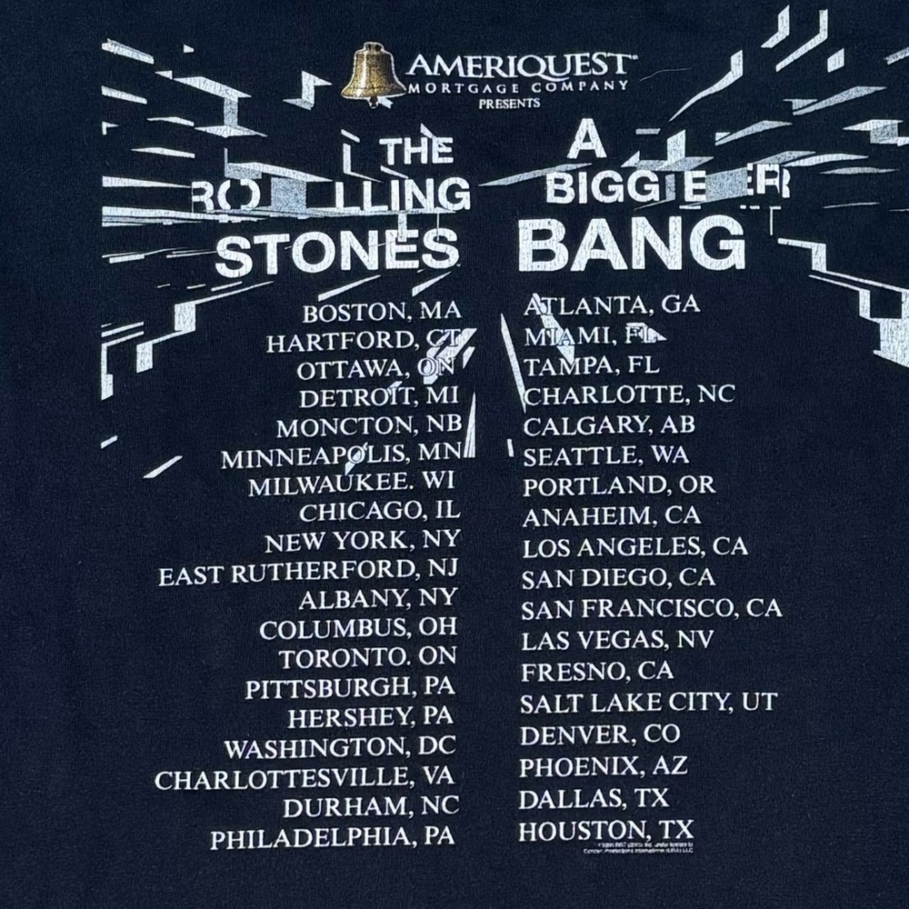 Vintage Rolling Stones A Bigger Bang Tour Tshirt! - Picture 4 of 7